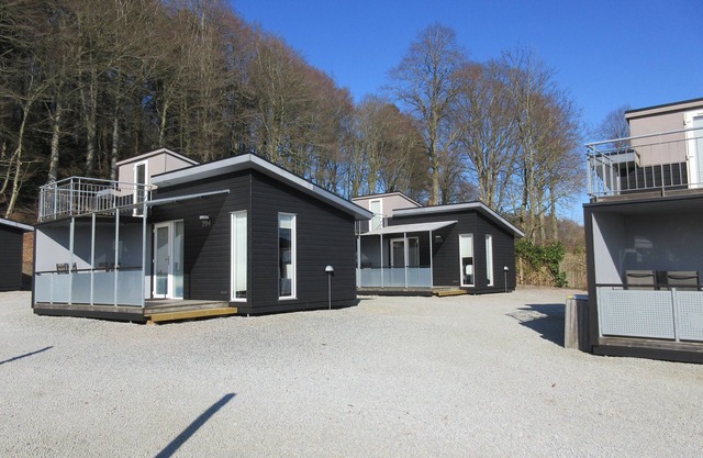 Cottage with panoramic views of the Limfjord and Legind Mountains