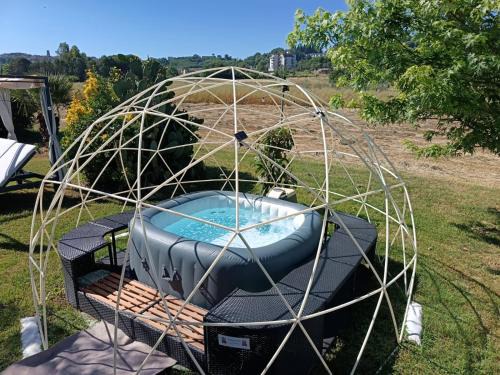 Country Chic Antico Casale - piscina idromassaggio lettini, solarium, cinema experience, wifi, parcheggio