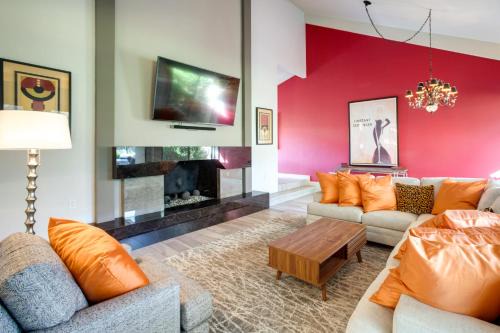 Country Club Perks Scenic Rancho Mirage Villa!