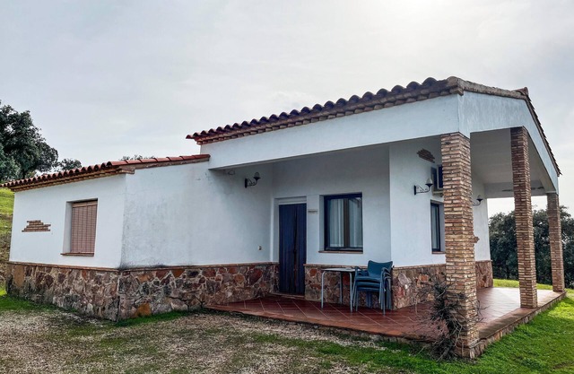 Landhaus 'Casa Los Órganos' mit Bergblick, Gemeinschaftspool und Klimaanlage