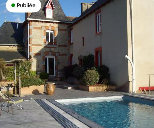 country house with pool
