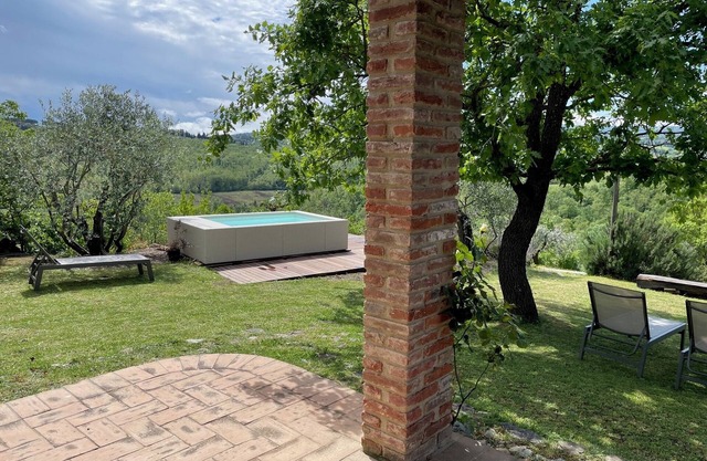 Country House Nazzano in den Weinbergen nahe Florenz Siena