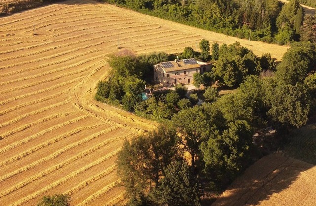 LANDBAUERNHAUS MIT POOL, DER SONNENBLUME