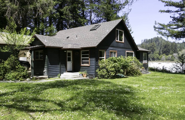 Country Redwood Home With Remarkable Smith River Views