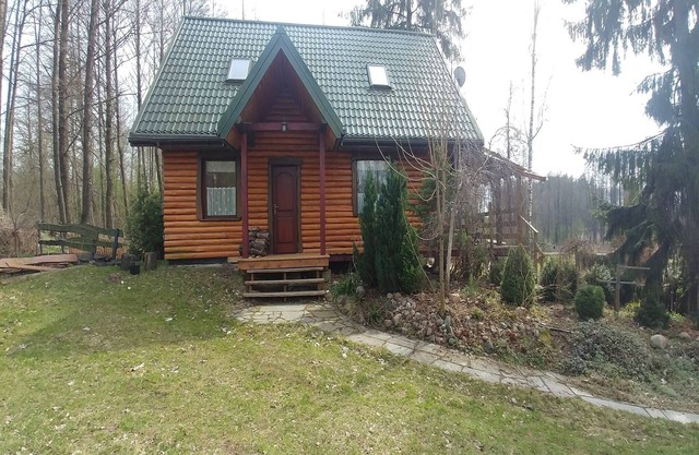 Wald-Cottage in Laudanszczyzna in Flussnähe