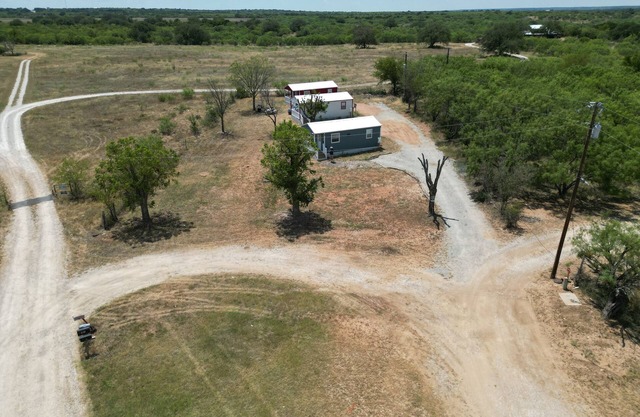 Coyote Country White Cabin 1BR/1BA on a tall hill