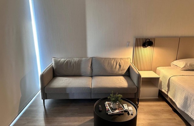 Cozy 1-bedroom condo with WiFi, fitness room in cool Tijuana