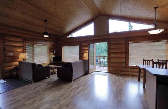 Cozy 2 bed 2 bath Log home Alpine Meadows