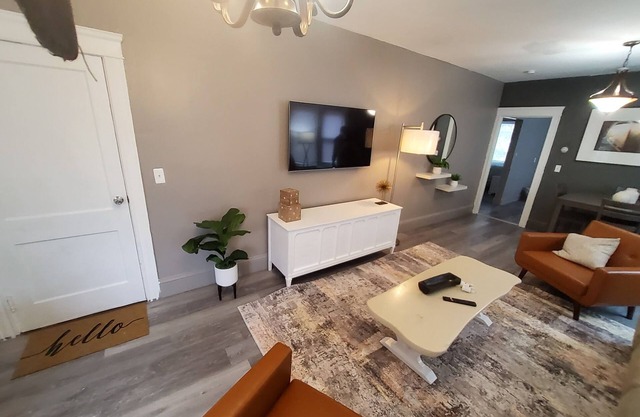 Cozy 2-bedroom apartment in serene Providence with WiFi, AC