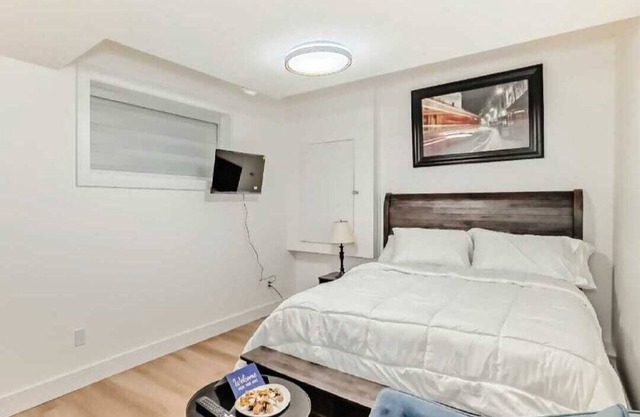 Cozy 2-bedroom basement suite, fully furnished for comfort and convenience.