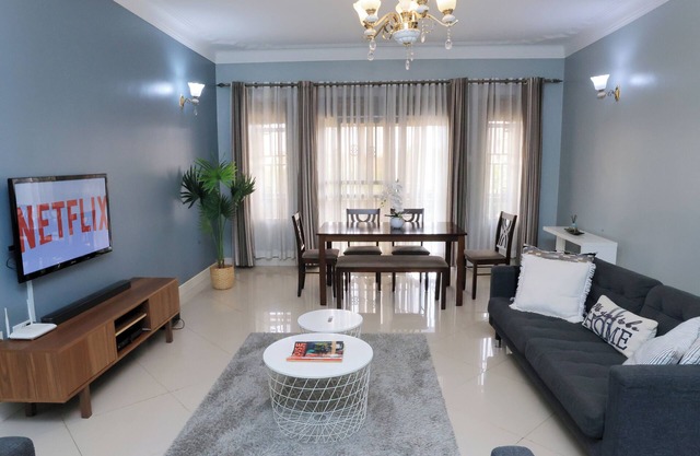 Cozy 3-bedroom apartment in wonderful Kampala and we’ll equip