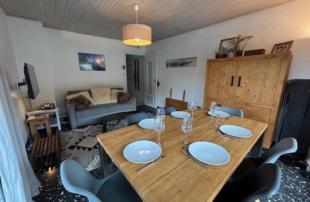 Charmant T3 pour 6 pers. à Chantemerle, Serre-Chevalier - Balcon, Parking, Casier à ski