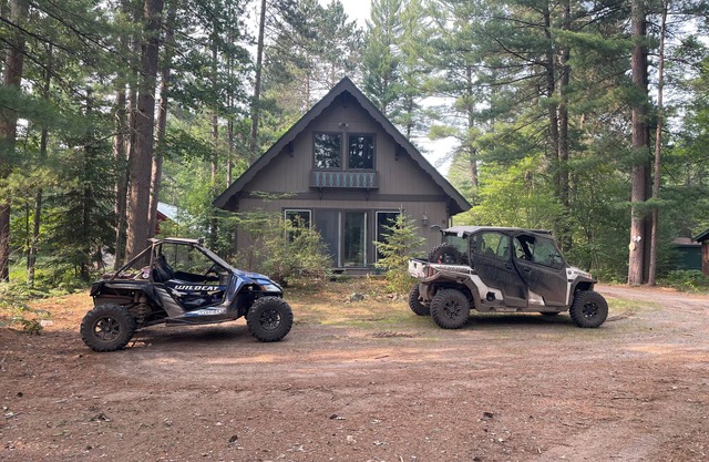 Cozy A-Frame Chalet - on Bike Trail, UTV trail and close to town