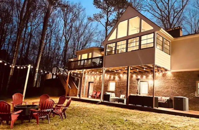 Cozy and charming private home on an acre lot