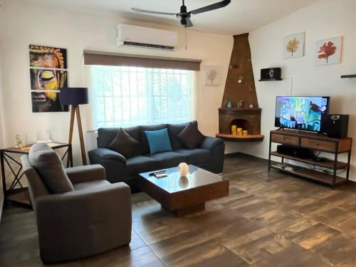 Cozy and quiet villa with garden, terrace and AC