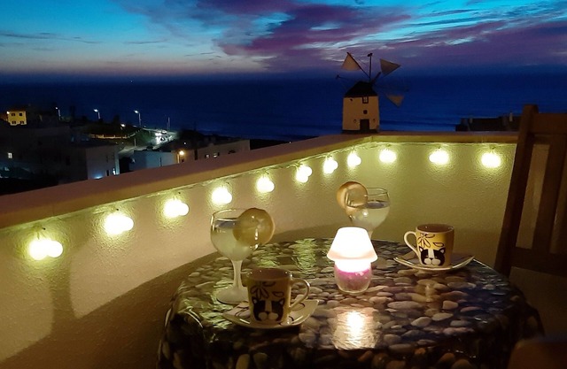 Gemütliches Apartment mit herrlichen Meerblick vom Balkon aus.