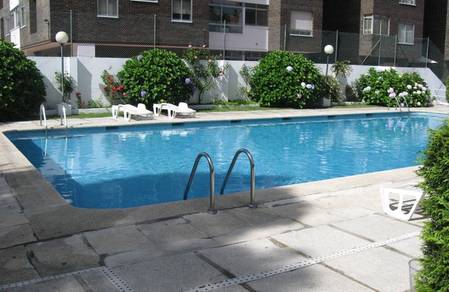 Acogedor apartamento con piscina, gimnasio, sauna.Muy bien ubicado. Terraza.Wifi