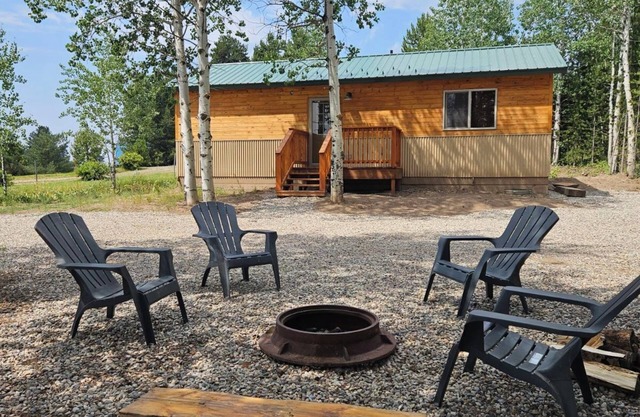 Cozy brand-new 2-bedroom cabin in adorable Island Park near Yellowstone