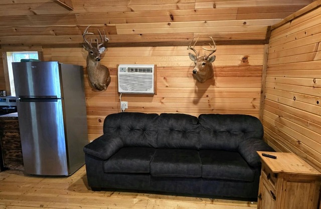 Cozy cabin in pleasant Lebanon with AC