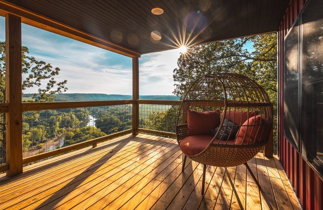 Cozy Cabin In The Sky, with direct access to public hunting, fishing access.
