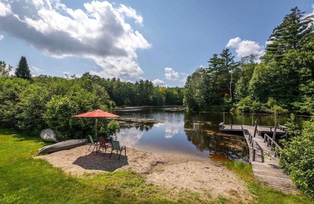 cozy cabin near skiing, biking, fishing, dog friendly