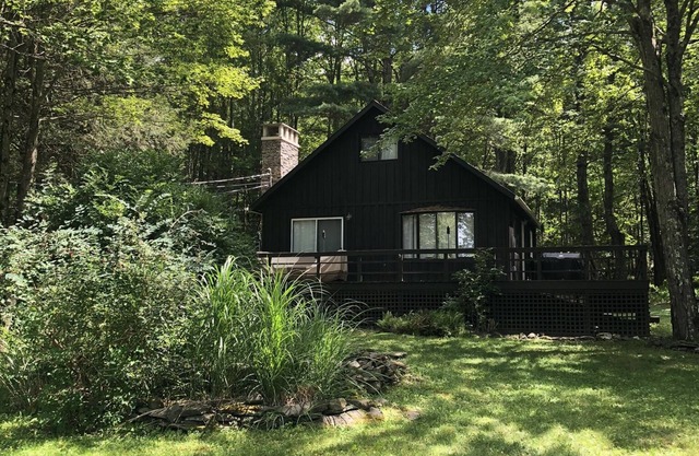 Cozy Catskills Chalet with firepit! Peaceful setting with gorgeous views.