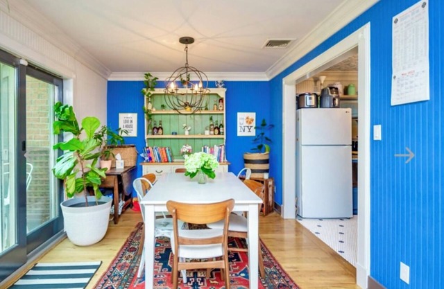 Cozy, Coastal, Colorful, Cottage. Great for beach lovers and families.