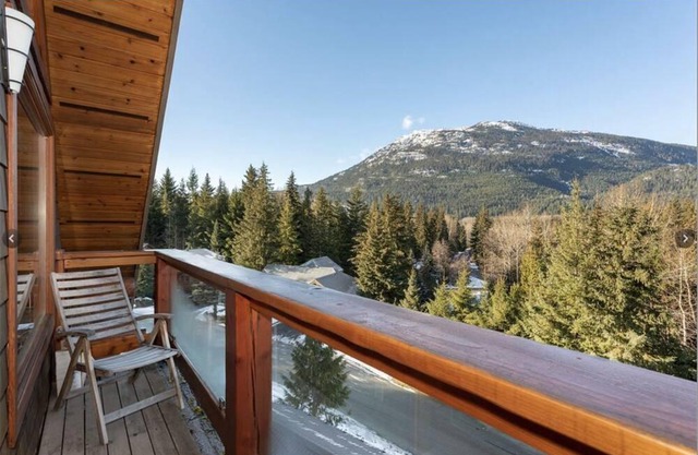 Cozy & colourful Whistler log cabin 5 minutes to village and ski hill