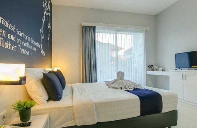 Gemütliches Paar-Studio mit Reis-Feld-Ansicht Seminyak Bali