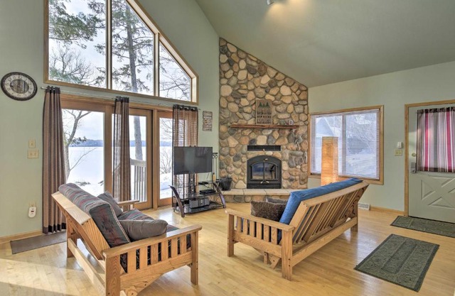 Cozy Dam Lake Escape with Dock, Yard and Water Access!