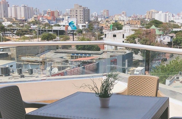 Cozy double loft type apartmen, with balcony