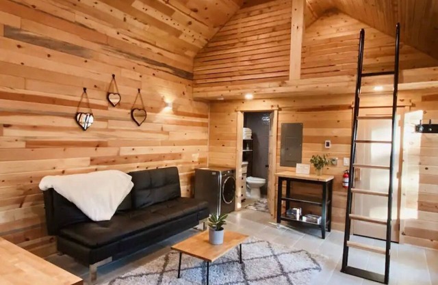 Cozy Forest Cabin w/ Sauna & Hot Tub!