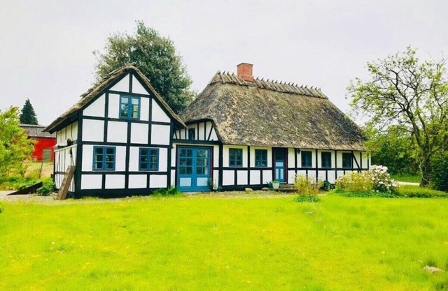 Gemütliches Fachwerkhäuschen auf der Insel Fünen/Dänemark