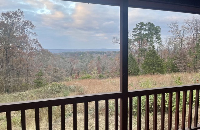 Cozy hilltop cabin less than 1 mile from Lacey's marina and WMA land to explore!