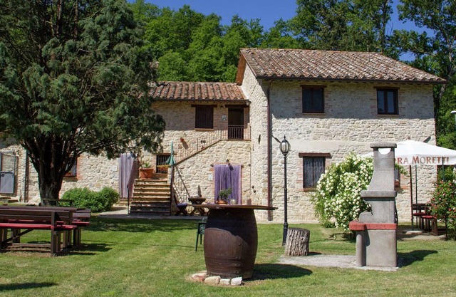 Gemütliches Ferienhaus mit Garten in Pietrafitta Umbrien