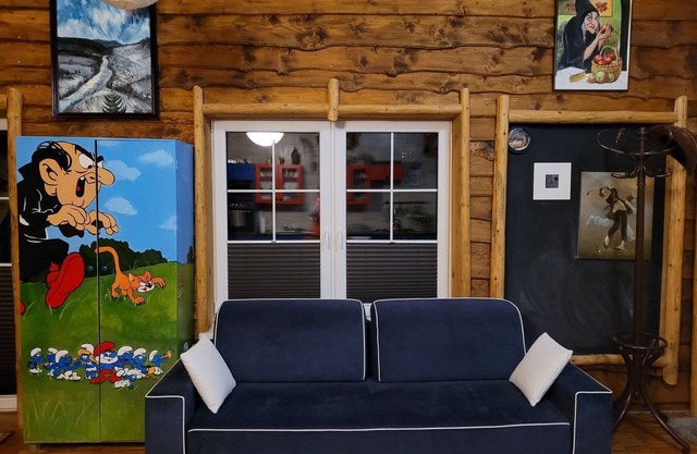Gemütliches Ferienhaus in Posada Górna mit Grill