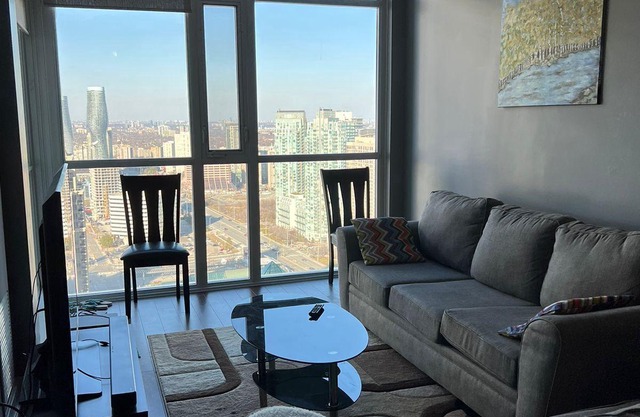 Cozy Home away from with lux view in square one