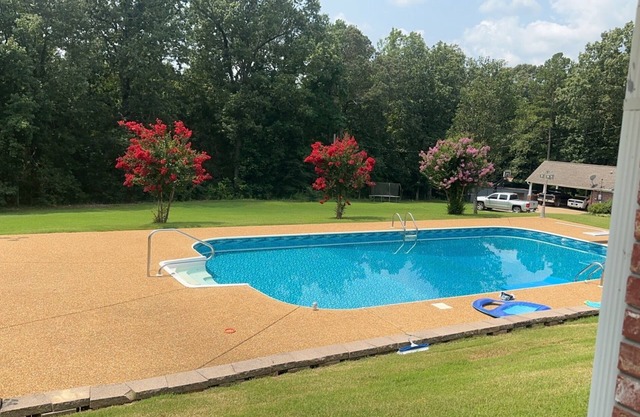 Cozy home- covered back porch and pool. 3 bedroom 25 minutes to Oxford or tupelo