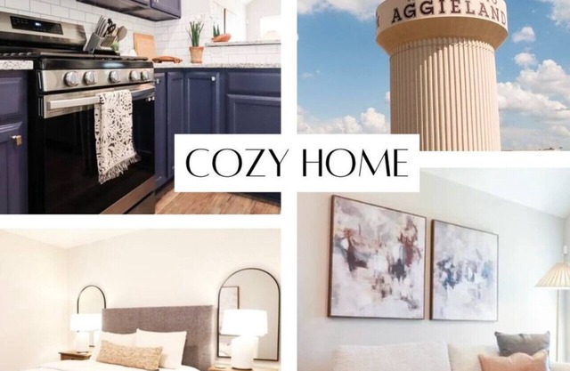 Cozy Home - Heart of Aggieland, 3 BR/2BA, 5Beds