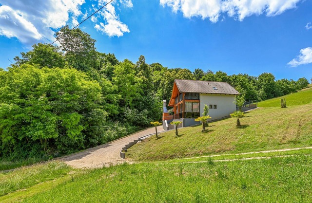 Gemütliches Haus in Kapelscak mit Sauna
