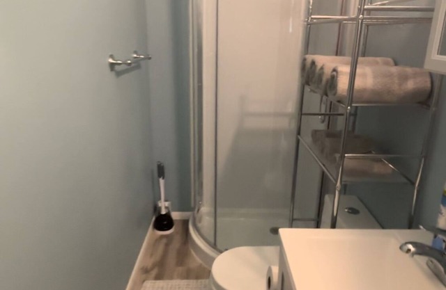 Cozy home with fenced yard and pet friendly.