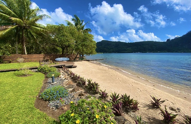 Cozy house by the sea with its private beach