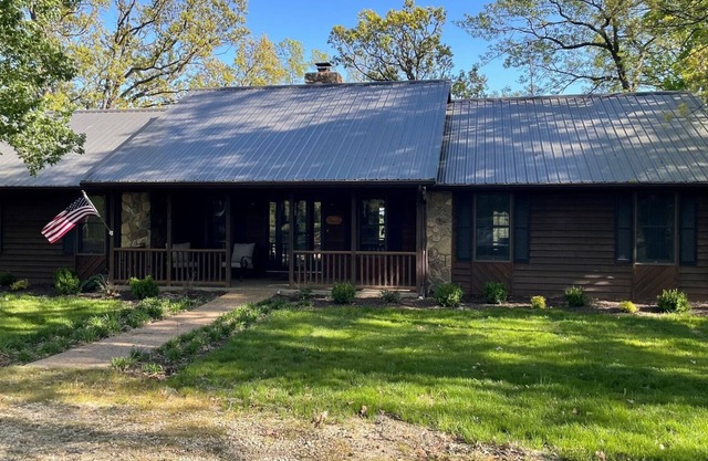 Cozy house nestled in the country