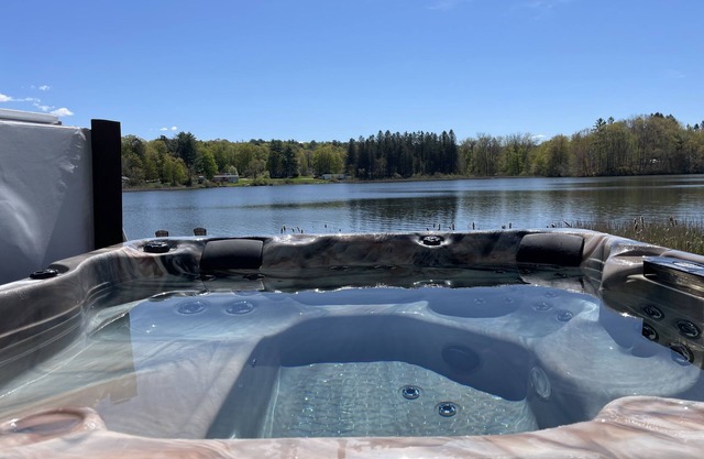 Cozy lake house with hot tub. Enjoy everything the Berkshires have to offer!