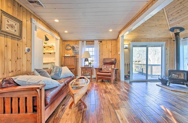 Cozy Lakefront Cottage w/ Fire Pit, Grill & Views!