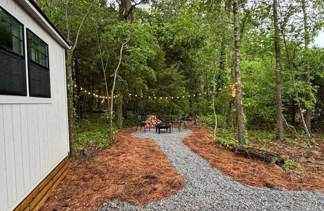 Cozy little cottage tucked back into the woods