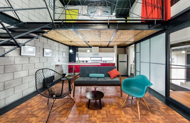 Cozy Loft industrial style