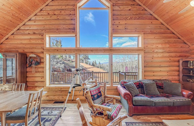 Cozy Mountain Cabin with Loft, Views and Game Room – 3 Min to Lifts!