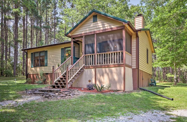Gemütliche 2BR Pine Mountain Cabin w / Screened Porch