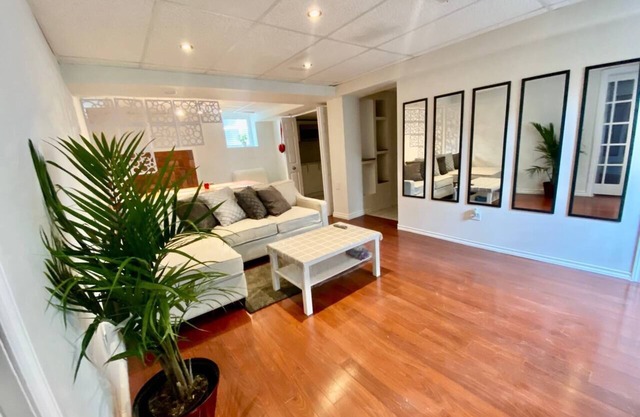 Cozy private basement
